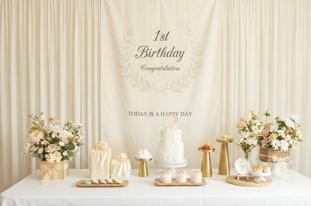 아가야 돌상 세팅